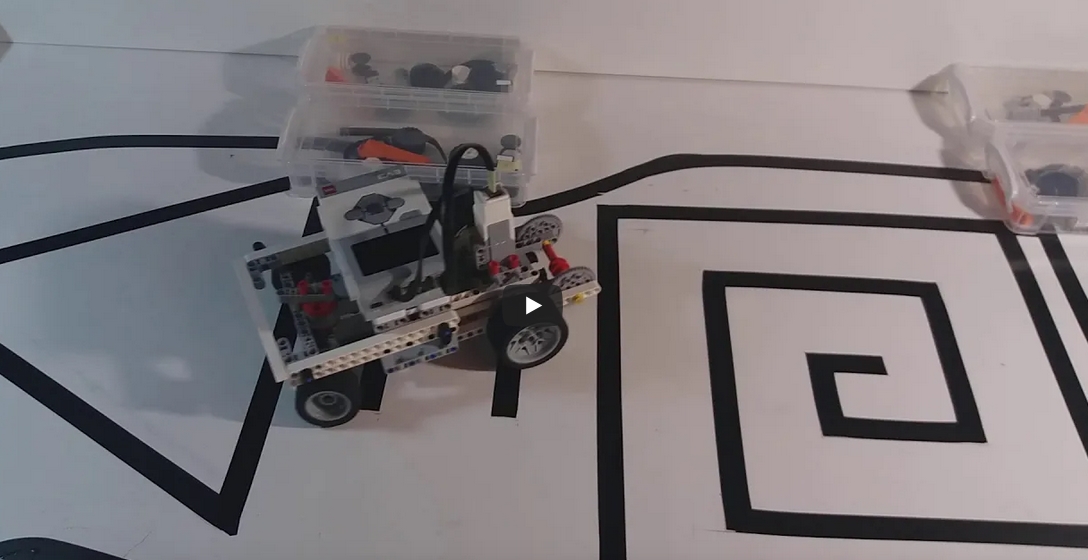 LEGO EV3 Παράλληλο Παρκάρισμα (Parallel Parking)